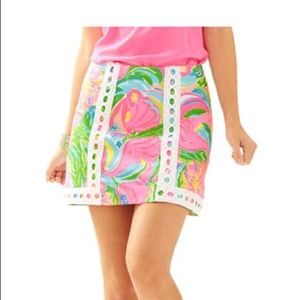 Lilly Pulitzer Pansy Lace Skort